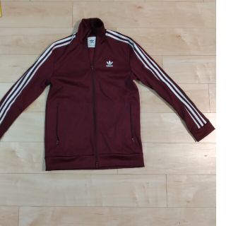 オリジナルス(Originals（adidas）)の【中古】アディダスオリジナル　トラックジャケット（ボルドー色）(ブルゾン)