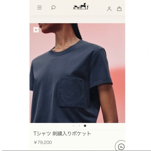 Hermes - エルメス 刺繍Tシャツ 2023SS 新品未使用の通販 by pico shop