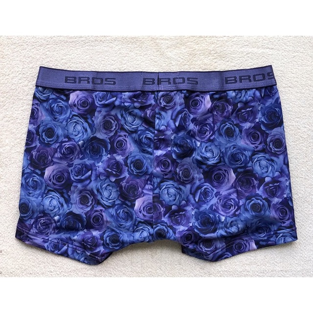 HOM&LANVIN en Bleu ボクサーパンツ Lサイズ ローライズ 3枚