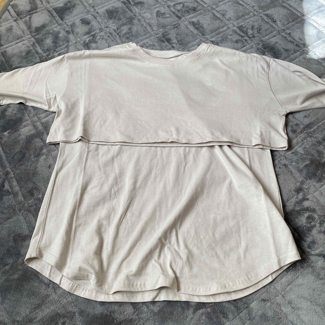ツーピースシャツ レディースのトップス(Tシャツ(長袖/七分))の商品写真