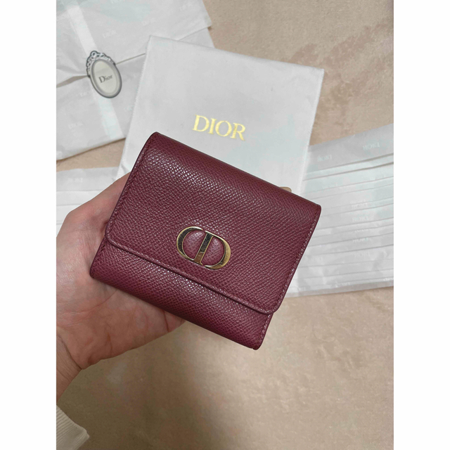 ディオール Christian Dior30MONTAIGNE  三つ折り財布