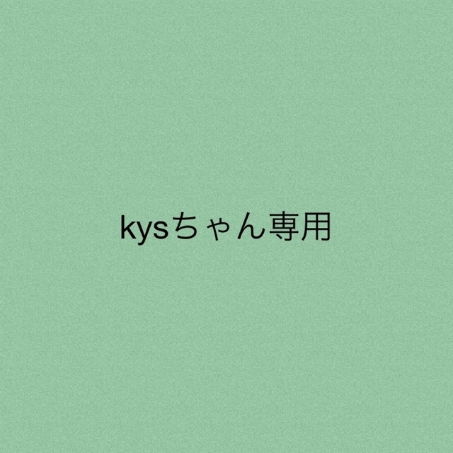 kysちゃん専用kysちゃん専用★5点