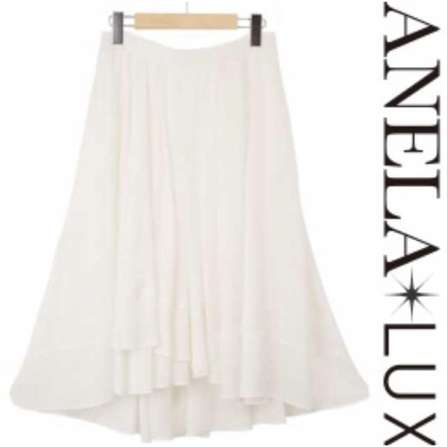 ANELALUX(アネラリュクス)のアネラリュクス　フレアスカート レディースのスカート(ひざ丈スカート)の商品写真
