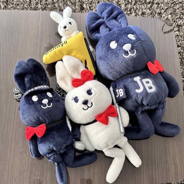 JACK BUNNY!!(ジャックバニー)のジャックバニー ヘッドカバー ４点セット スポーツ/アウトドアのゴルフ(その他)の商品写真