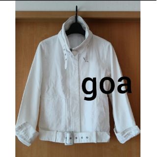 ゴア(goa)のgoa★春先に♪ホワイトデニムジャケット(Gジャン/デニムジャケット)