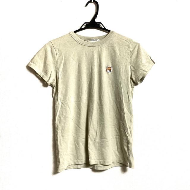 MAISON KITSUNE'(メゾンキツネ)のメゾンキツネ 半袖Tシャツ サイズXS きつね レディースのトップス(Tシャツ(半袖/袖なし))の商品写真