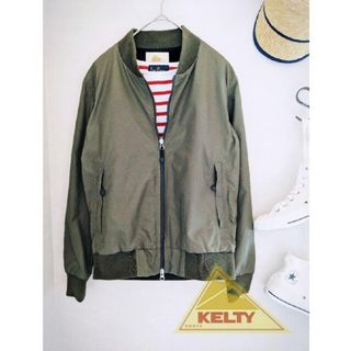 ケルティ(KELTY)の【送料無料レディース】KELTYケルティMA-1ジャケット　カーキ　SHIPS(ノーカラージャケット)