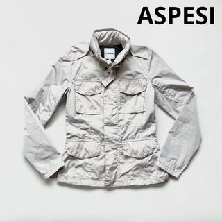 ASPESI アスペジ M-65 ナイロン スタンドカラー フィールドジャケット