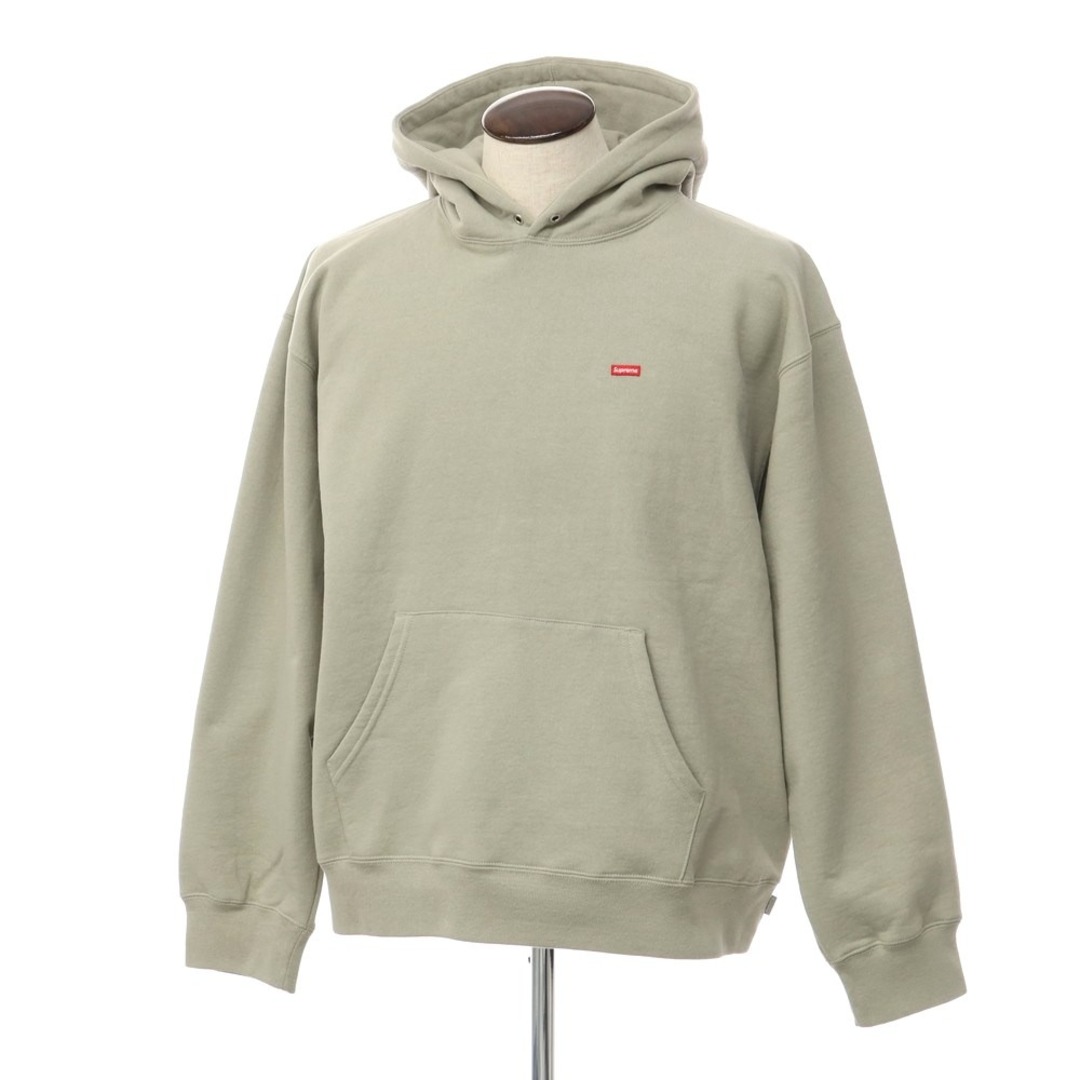 【中古】シュプリーム Supreme 2023年春夏 Small Box Hooded Sweatshirt 裏起毛スウェットパーカー  アッシュグリーン【サイズXL】【メンズ】 | フリマアプリ ラクマ