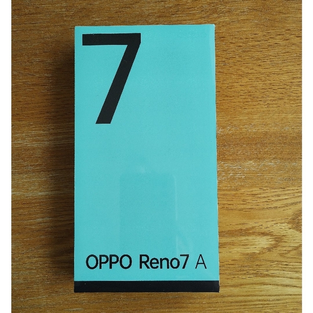 スマートフォン/携帯電話OPPO Reno7 A 新品未開封 ワイモバイル版　スターリーブラック