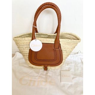 クロエ(Chloe)の【新品】Chloe クロエ　MARCIE マーシー　トートバッグ　かごバッグ(トートバッグ)