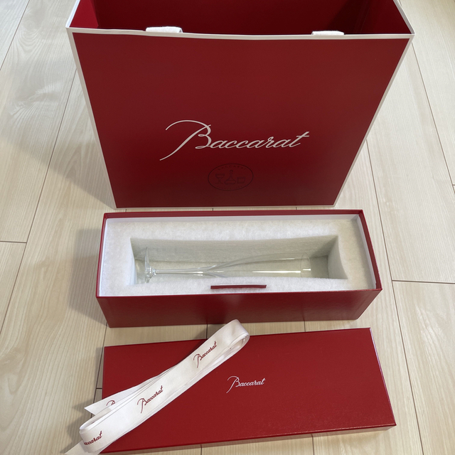 Baccarat(バカラ)の新品　未使用　シャンパングラス　グラス インテリア/住まい/日用品のキッチン/食器(グラス/カップ)の商品写真