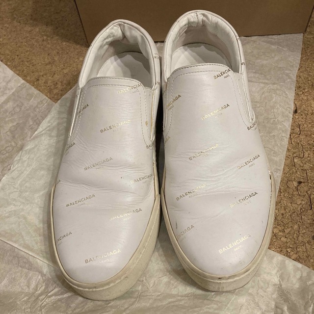 バレンシアガ BALENCIAGA PARIS スリッポン スニーカー - スニーカー balenciaga スリッポン