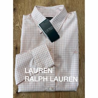 ラルフローレン(Ralph Lauren)のローレン　ラルフローレン　小さめサイズ　ギンガムチェック　シャツ　米国購入　新品(シャツ/ブラウス(長袖/七分))