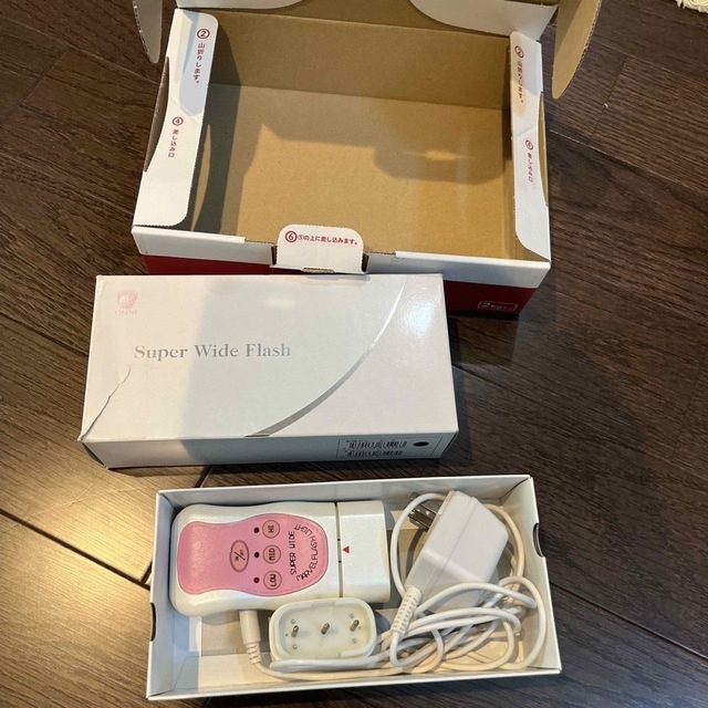 脱毛器 オムニ スーパーワイドフラッシュ