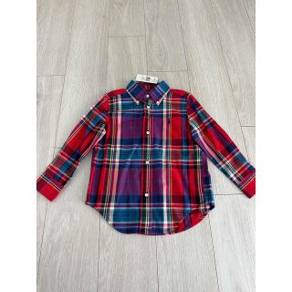 ラルフローレン(Ralph Lauren)のアメリカ購入ラルフローレン新品シャツ3Tムチャチャ100keikiiiトミー(ブラウス)