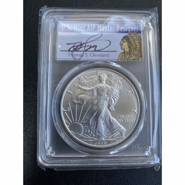 PCGS NGC イーグル銀貨 シルバー-