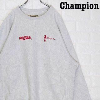 チャンピオン(Champion)のリバースウィーブ★チャンピオンchampion ビッグスウェット 刺繍ロゴ裏起毛(スウェット)