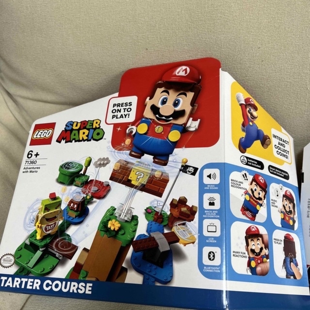 Lego(レゴ)のSUPERMARIOのLEGOセットです！ エンタメ/ホビーのおもちゃ/ぬいぐるみ(キャラクターグッズ)の商品写真