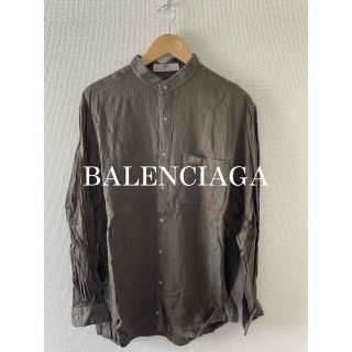 バレンシアガ(Balenciaga)のBALENCIAGA バレンシアガ　長袖シャツ　ヴィンテージ　シルクシャツ　(シャツ)