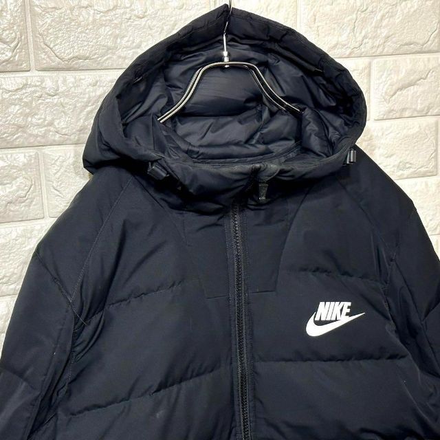 00s  OLD NIKE 中綿 モッズ ベンチコート ワンポイント y2k