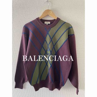 バレンシアガ(Balenciaga)のBALENCIAGA バレンシアガ　ニット　セーター　90s ヴィンテージ(ニット/セーター)