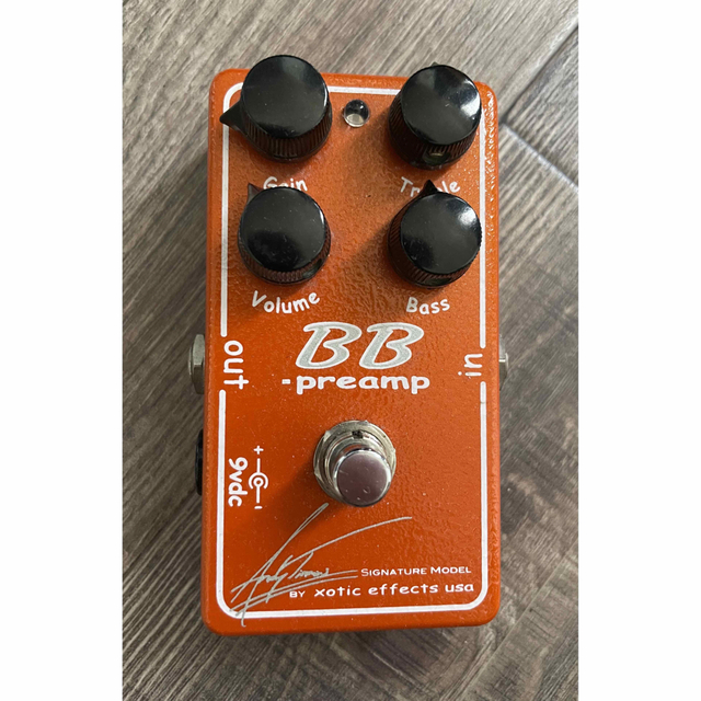 Xotic BB Preamp 初期型　Andy Timmons プリアンプ