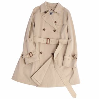 バーバリー(BURBERRY)のバーバリー ロンドン BURBERRY LONDON コート ライナー付き トレンチコート コットン100％ アウター レディース 15BR(XL相当) ベージュ(トレンチコート)