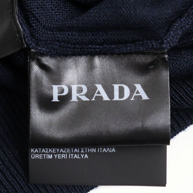 PRADA - 極美品○22SS PRADA プラダ バージンウール100％ Vネック