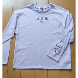 ピンクラテ(PINK-latte)のピンクラテ　長袖Tシャツ  XS  150cm(Tシャツ/カットソー)