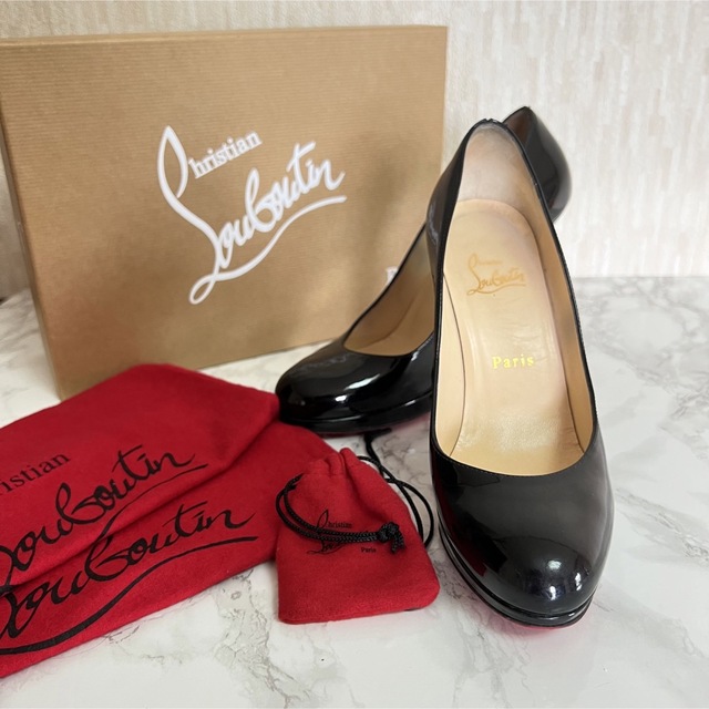 Christian Louboutin - クリスチャンルブタン 37 24cm シンプル ...