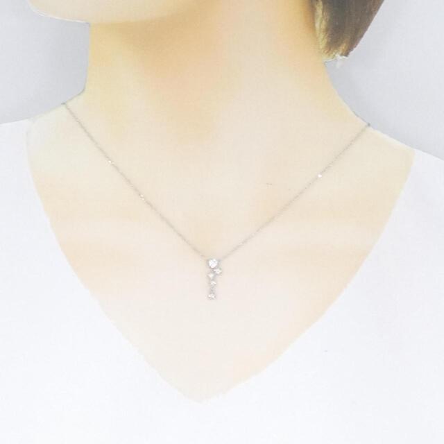 PT ダイヤモンド ネックレス 0.17CT