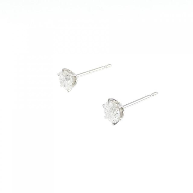 リメイク】PT ダイヤモンドピアス 0.339CT 0.346CT F SI1 GOOD - ピアス