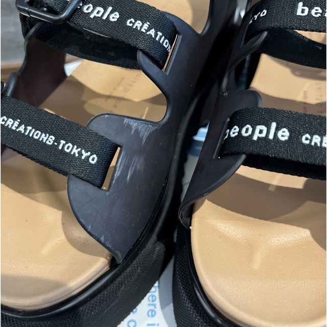beautiful people(ビューティフルピープル)のbeautiful people×UNITED TOKYO コラボサンダル 美品 レディースの靴/シューズ(サンダル)の商品写真