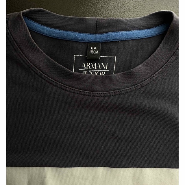 ARMANI JUNIOR(アルマーニ ジュニア)のアルマーニジュニア　ロンT 6A キッズ/ベビー/マタニティのキッズ服男の子用(90cm~)(Tシャツ/カットソー)の商品写真