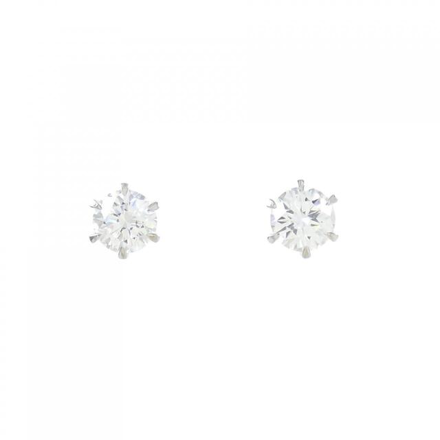 【リメイク】PT/ST ダイヤモンド ピアス 0.308CT 0.318CT G SI1 VG