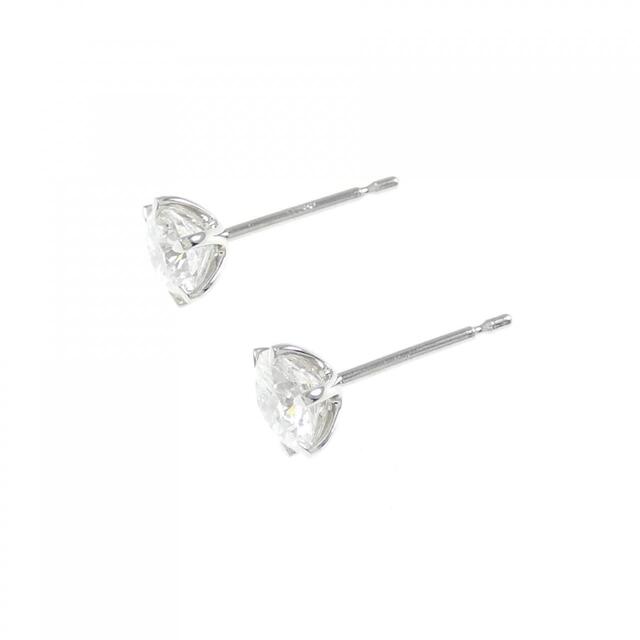 【リメイク】PT/ST ダイヤモンド ピアス 0.308CT 0.318CT G SI1 VG