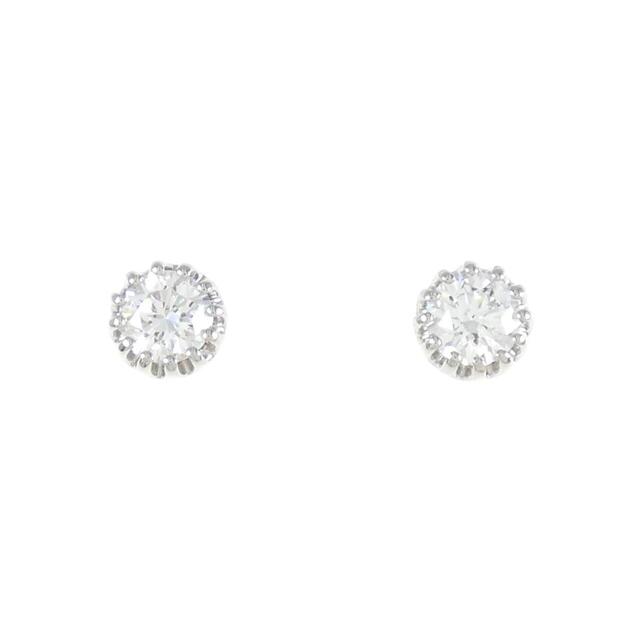 【リメイク】PT/ST ダイヤモンド ピアス 0.308CT 0.318CT G SI1 VG