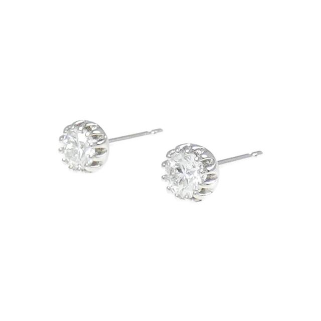 【リメイク】PT/ST ダイヤモンド ピアス 0.308CT 0.318CT G SI1 VG