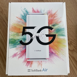 ソフトバンク(Softbank)の値下げ！SoftBank air 5 5G(PC周辺機器)