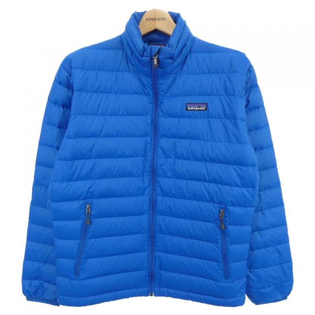 patagonia パタゴニア ダウンジャケット アウトドア キャンプ アウター 防寒 ブルー (メンズ XL)   O6360