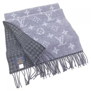 ヴィトン(LOUIS VUITTON) マフラー/ショール(レディース)(グレー/灰色 ヴィトン(LOUIS VUITTON) マフラー/ショール(レディース)(グレー/灰色