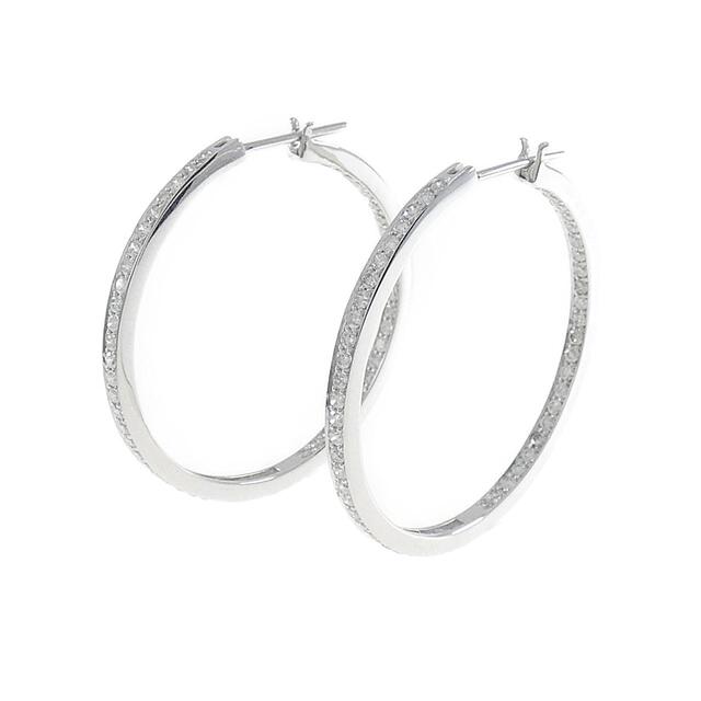 3年保証 即日出荷 K18WG ダイヤモンド ピアス 1.50CT www.trilines.lv