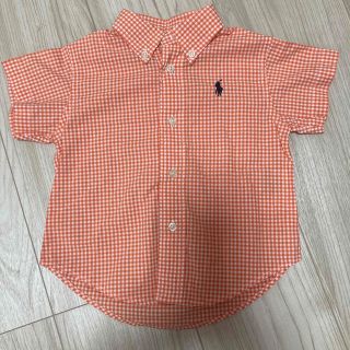 ラルフローレン(Ralph Lauren)の【美品】ラルフローレン　シャツ　80(シャツ/カットソー)