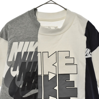 Nike sacai Tシャツ ハイブリッド  ネイビー M