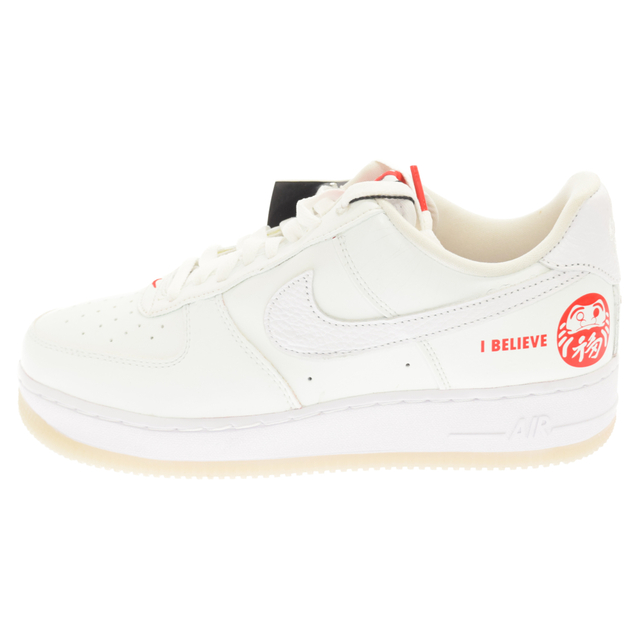 NIKE ナイキ AIR FORCE 1 CO.JP I BELIEVE DD9941-100 エアフォース1 ロー ローカットスニーカー 達磨 ダルマ US8.5/26.5cm ホワイト