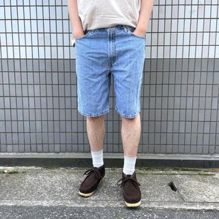 リーバイス(Levi's)のUS古着 リーバイス Levi's 550 デニム ショートパンツ RELAXED FIT サイズ：W36 インディゴ 【中古】(スラックス/スーツパンツ)