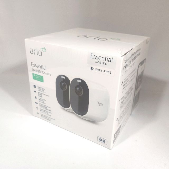 2台】Arlo（アーロ）Essential シリーズ ネットワークカメラ 屋外の通販 by もずくのお店｜ラクマ