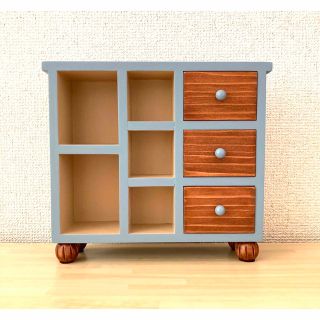 ドール用チェスト ミニチュア家具 ハンドメイドの通販 by ハンドメイド