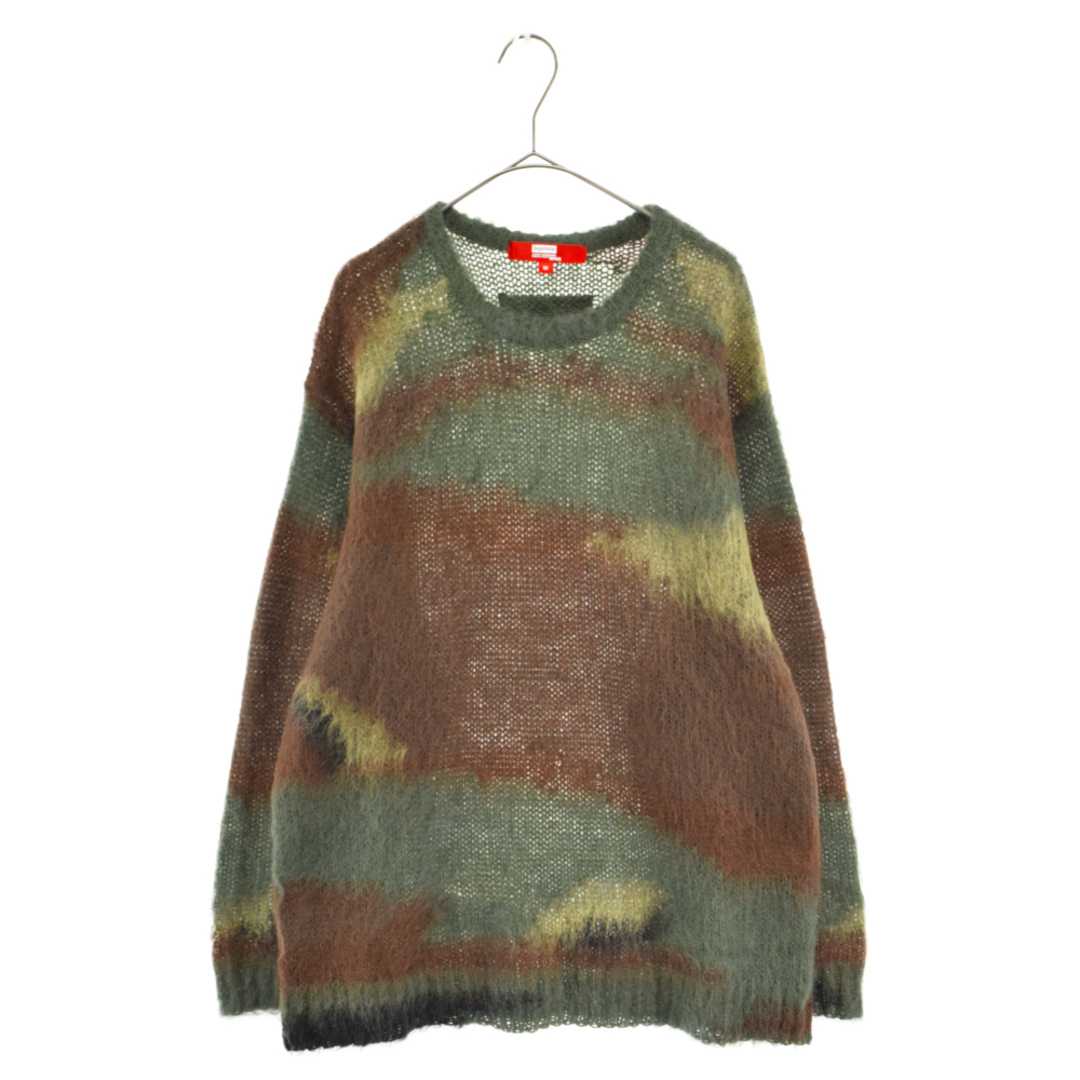 SUPREME シュプリーム 21AW ×COMME des GARCONS JUNYA WATANABE MAN Brushed Camo Knit Sweater カモ柄ニットセーター ジュンヤワタナベマン